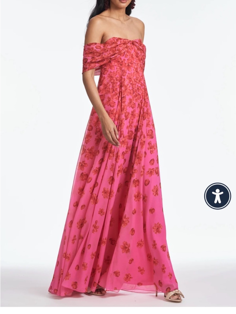 Sachin + Babi The Kennedy Gown MOB/MOG Rose/Pink